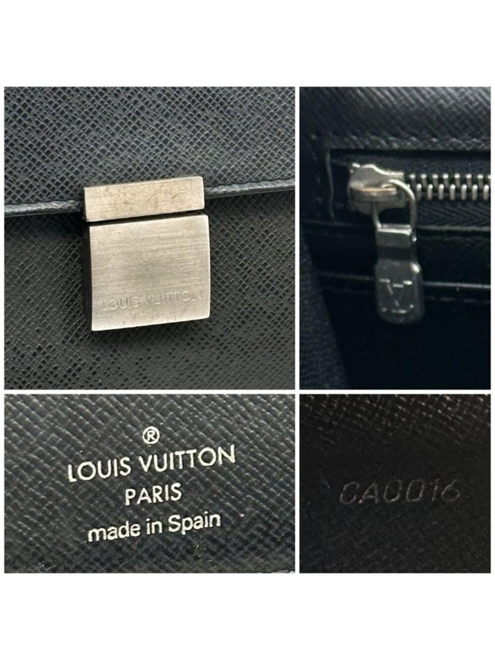 Louis Vuitton Selenga Taiga Clutch Leather - Picture 12 of 13